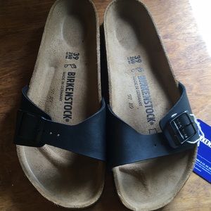 Birkenstock Madrid in Black